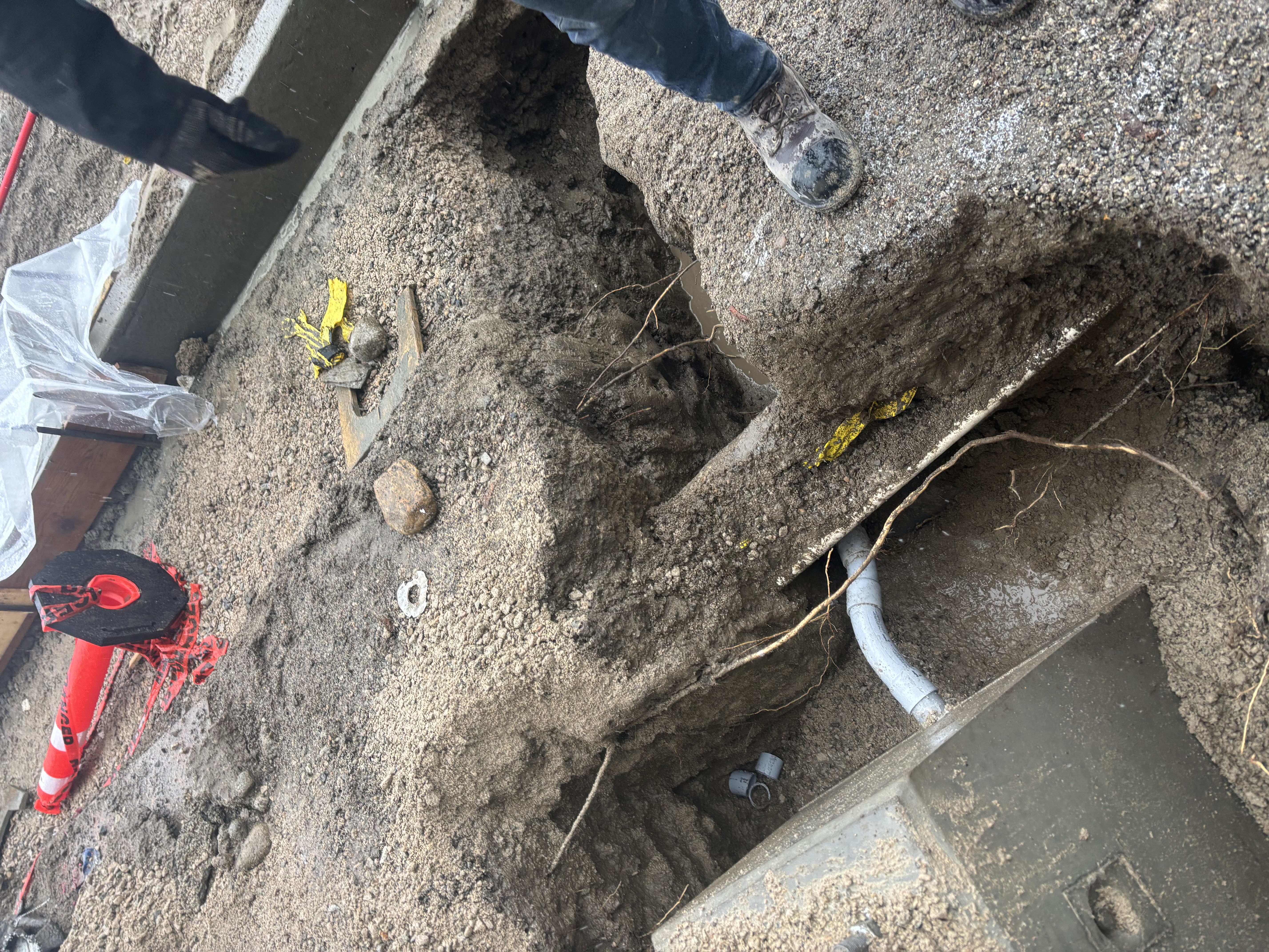 Infrastructure Construction Site Layout
