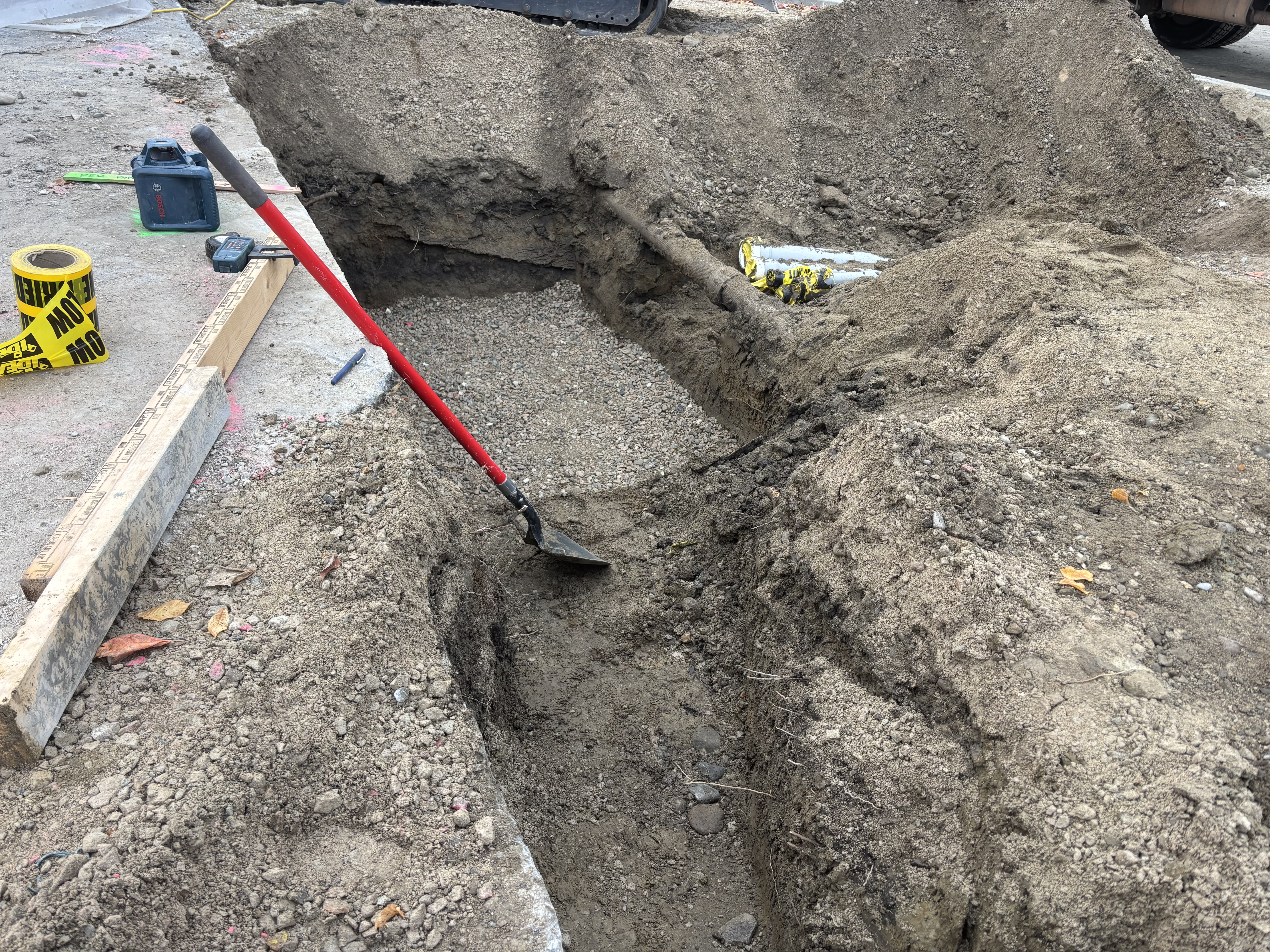 Infrastructure Construction Site Layout