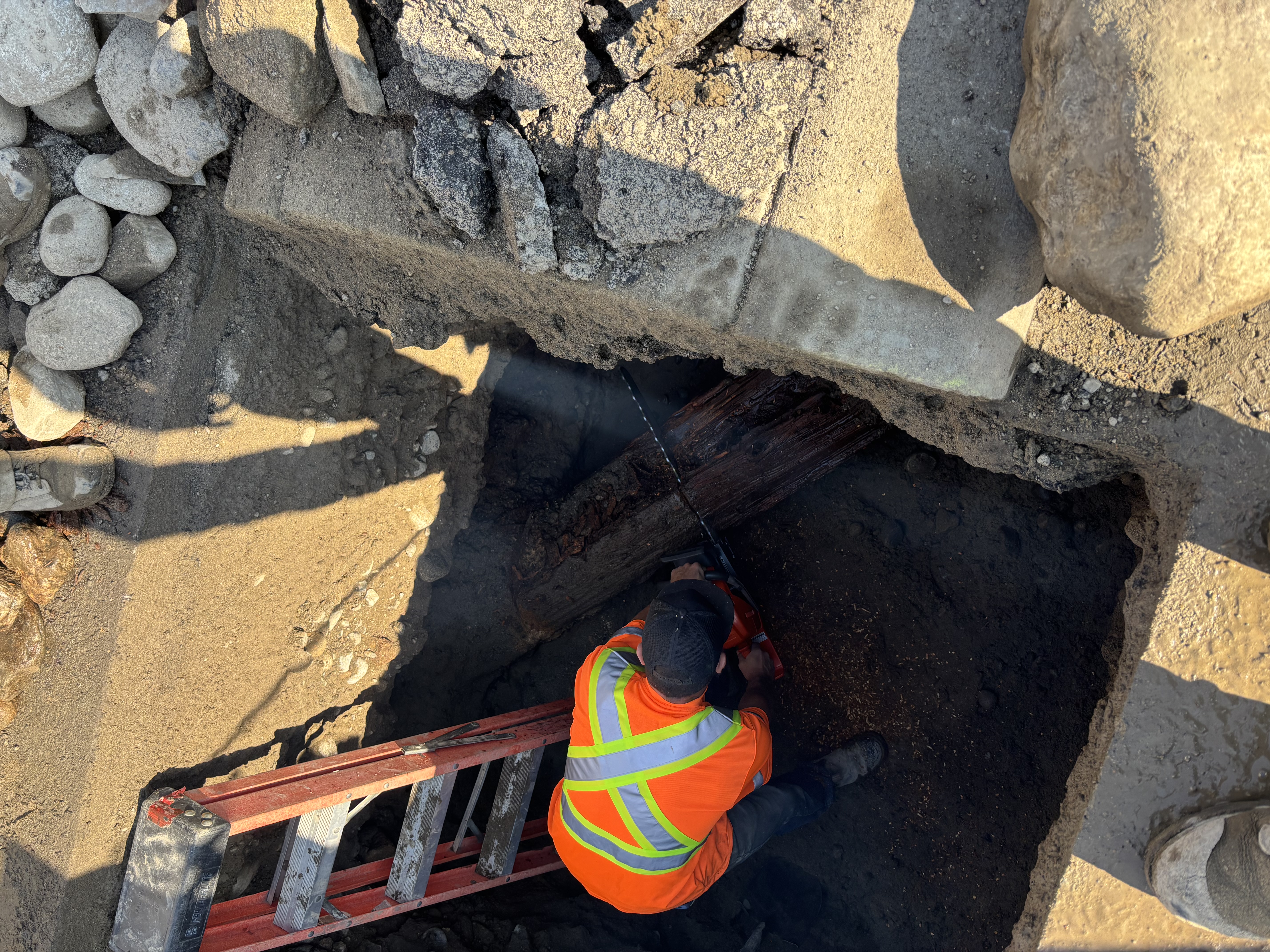 Infrastructure Construction Site Layout