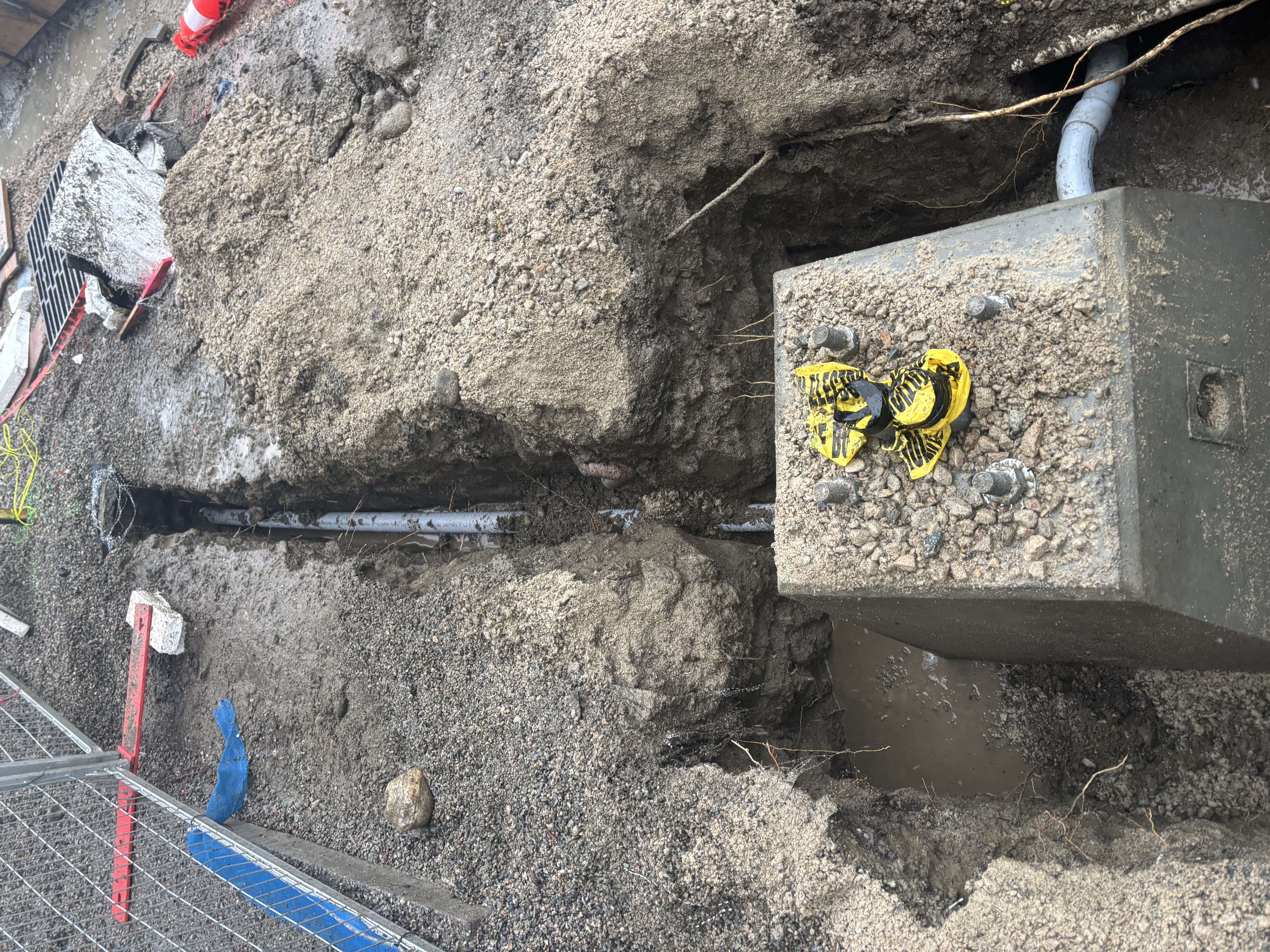 Infrastructure Construction Site Layout