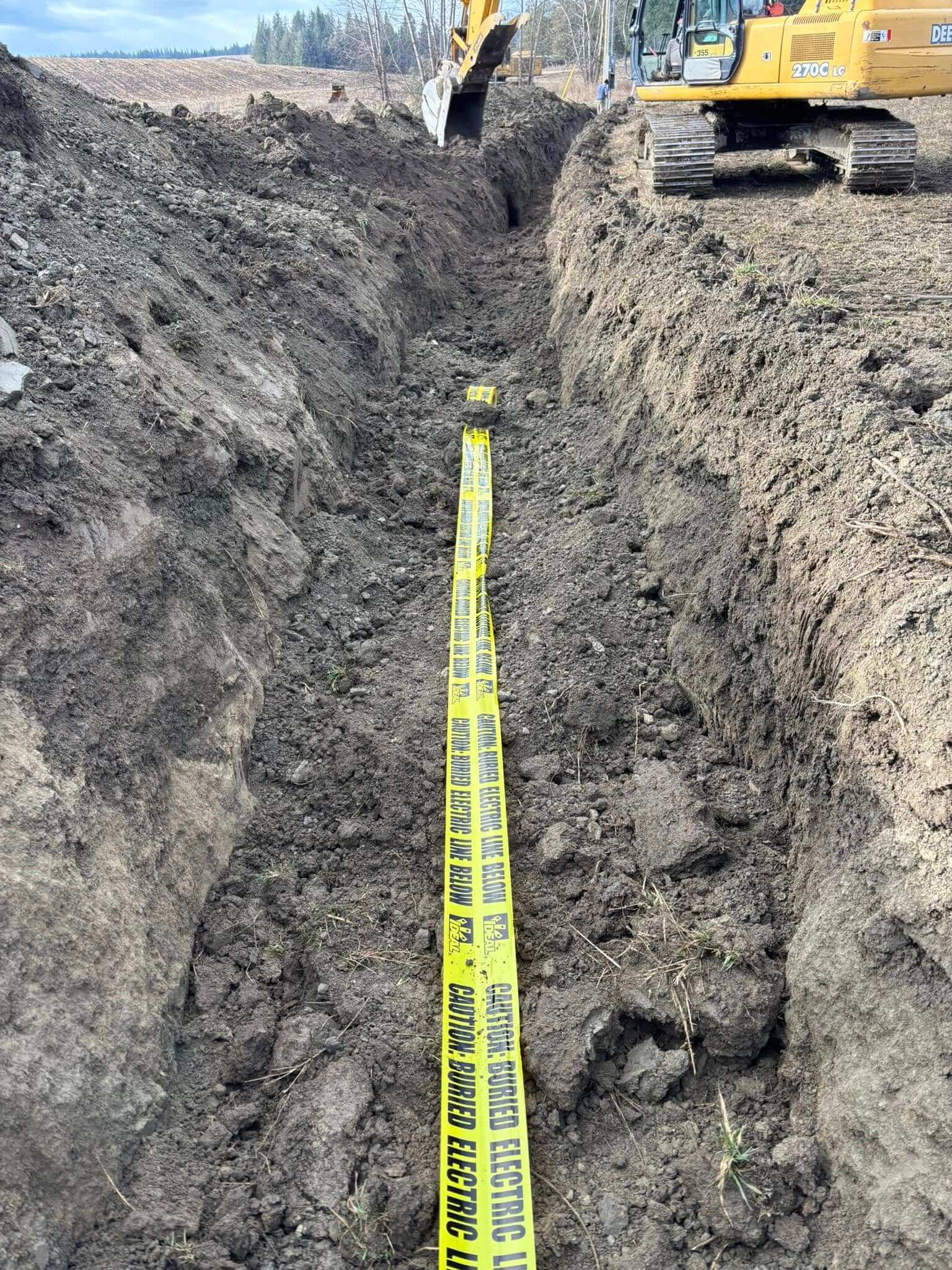 Civil Electrical Conduit Laydown